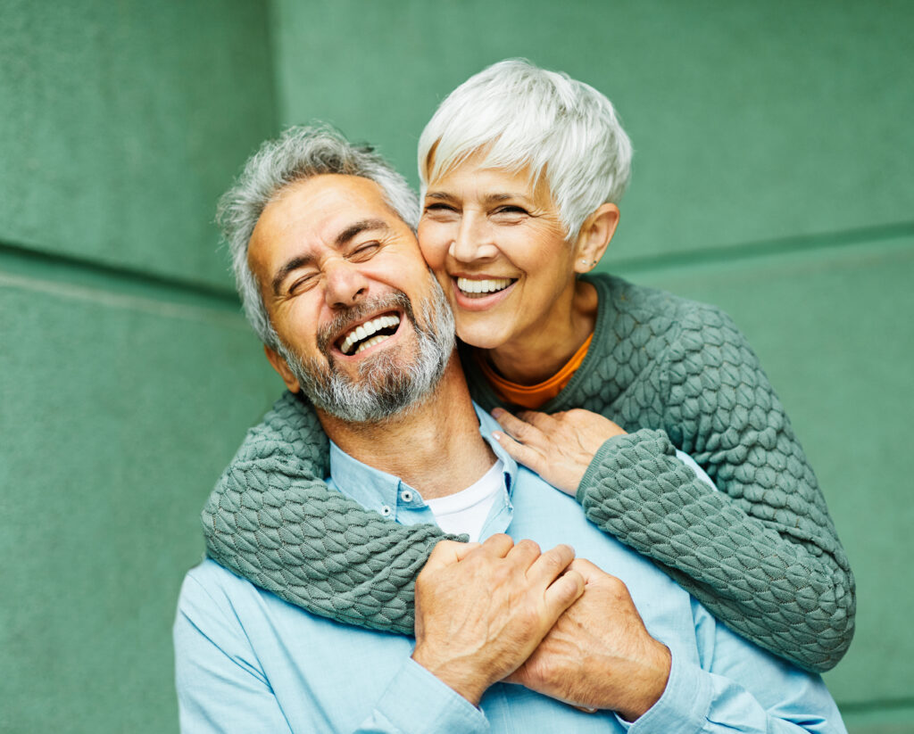 woman man outdoor senior couple happy lifestyle retirement together smiling love fun elderly active vitality nature mature